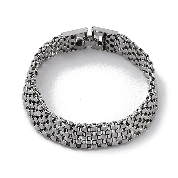 PandaHall 304 Stainless Steel Panther Chain Bracelets for Women Men, Stainless Steel Color, 7-3/4 inch(19.7cm) 304 Stainless Steel
PandaHall 304 Stainless Steel Panther Chain Bracelets for Women Men, Stainless Steel Color, 7-3/4 inch(19.7cm) 304 Stainless Steel