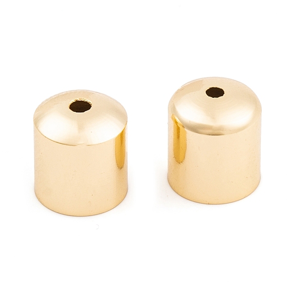PandaHall Brass Cord Ends, End Caps, Column, Real 18K Gold Plated, 10x9x9mm, Hole: 1mm, Inner Diameter: 8.5mm Brass Column
PandaHall Brass Cord Ends, End Caps, Column, Real 18K Gold Plated, 10x9x9mm, Hole: 1mm, Inner Diameter: 8.5mm Brass Column