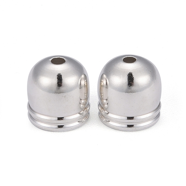 PandaHall Brass Core End Caps, Long-Lasting Plated, Column, 925 Sterling Silver Plated, 8x8mm, Hole: 1.6mm, Inner Diameter: 6.5mm Brass
PandaHall Brass Core End Caps, Long-Lasting Plated, Column, 925 Sterling Silver Plated, 8x8mm, Hole: 1.6mm, Inner Diameter: 6.5mm Brass