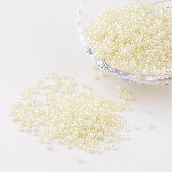PandaHall 12/0 Ceylon Round Glass Seed Beads, Lemon Chiffon, Size: about 2mm in diameter, hole:1mm, about 3303pcs/50g Glass Yellow
PandaHall 12/0 Ceylon Round Glass Seed Beads, Lemon Chiffon, Size: about 2mm in diameter, hole:1mm, about 3303pcs/50g Glass Yellow
