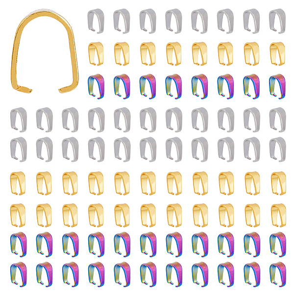 PandaHall DICOSMETIC 90Pcs 3 Colors Pinch Clip Clasps Bails Stainless Steel Snap on Bails Golden and Rainbow Color Snap on Bail Pendant...
PandaHall DICOSMETIC 90Pcs 3 Colors Pinch Clip Clasps Bails Stainless Steel Snap on Bails Golden and Rainbow Color Snap on Bail Pendant...