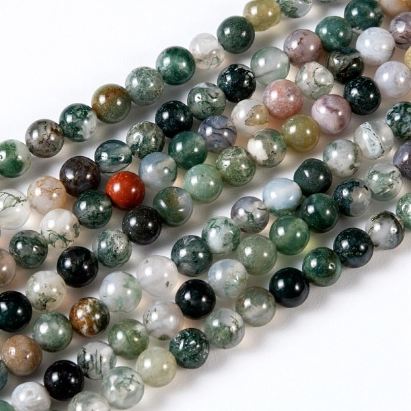 PandaHall Round Natural Indian Agate Beads Strands, 6mm, Hole: 1.5mm, about 63pcs/strand, 15.7 inch Indian Agate Round
PandaHall Round Natural Indian Agate Beads Strands, 6mm, Hole: 1.5mm, about 63pcs/strand, 15.7 inch Indian Agate Round
