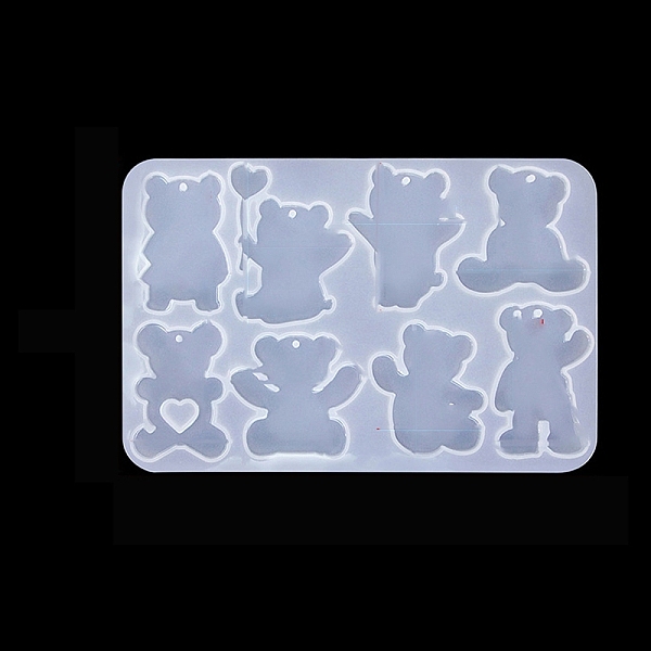 PandaHall Food Grade DIY Silhouette Silicone Pendant Molds, Decoration Making, Resin Casting Molds, For UV Resin, Epoxy Resin Jewelry Making..., White
PandaHall Food Grade DIY Silhouette Silicone Pendant Molds, Decoration Making, Resin Casting Molds, For UV Resin, Epoxy Resin Jewelry Making..., White