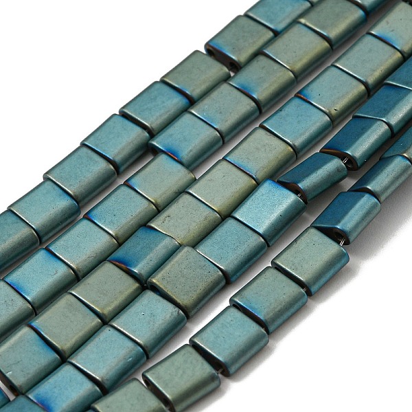 PandaHall Electroplated Non-magnetic Synthetic Hematite Beads Strands, Square, Matte Style, 2-Hole, Medium Aquamarine, 6x6x3mm, Hole: 1.2mm...
PandaHall Electroplated Non-magnetic Synthetic Hematite Beads Strands, Square, Matte Style, 2-Hole, Medium Aquamarine, 6x6x3mm, Hole: 1.2mm...