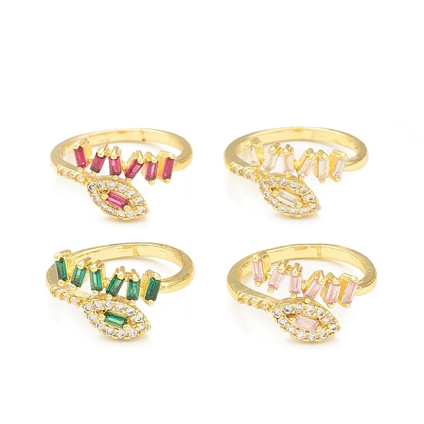 PandaHall Cubic Zirconia Horse & Rectangle Open Cuff Ring, Real 18K Gold Plated Brass Jewelry for Women, Cadmium Free & Lead Free, Mixed..., Multicolor
PandaHall Cubic Zirconia Horse & Rectangle Open Cuff Ring, Real 18K Gold Plated Brass Jewelry for Women, Cadmium Free & Lead Free, Mixed..., Multicolor