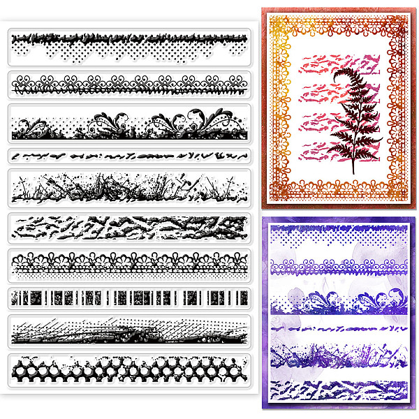 PandaHall PH Vintage Lace Clear Stamps, Decorative Rubber Stamps Silicone Stamps Transparent Paper Craft Stamps for Journaling Card Making...
PandaHall PH Vintage Lace Clear Stamps, Decorative Rubber Stamps Silicone Stamps Transparent Paper Craft Stamps for Journaling Card Making...