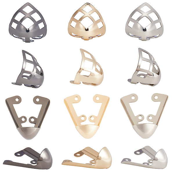 PandaHall Gorgecraft 12Pcs 6 Styles Iron & Alloy Toe Cap Covers, Toe Protectors, for Pointed Toe High-Heeled Shoes, Mixed Color...
PandaHall Gorgecraft 12Pcs 6 Styles Iron & Alloy Toe Cap Covers, Toe Protectors, for Pointed Toe High-Heeled Shoes, Mixed Color...