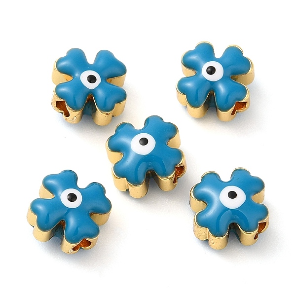 PandaHall Golden Tone Brass Enamel Beads, Cadmium Free & Lead Free, Long-Lasting Plated, Cross with Evil Eye, Deep Sky Blue, 8x8x6mm, Hole...
PandaHall Golden Tone Brass Enamel Beads, Cadmium Free & Lead Free, Long-Lasting Plated, Cross with Evil Eye, Deep Sky Blue, 8x8x6mm, Hole...