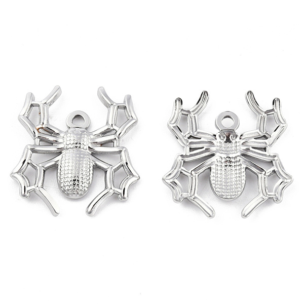 PandaHall Halloween Theme 201 Stainless Steel Pendants, Spider Charm, Stainless Steel Color, 25x22.5x3mm, Hole: 1.8mm 201 Stainless Steel...
PandaHall Halloween Theme 201 Stainless Steel Pendants, Spider Charm, Stainless Steel Color, 25x22.5x3mm, Hole: 1.8mm 201 Stainless Steel...