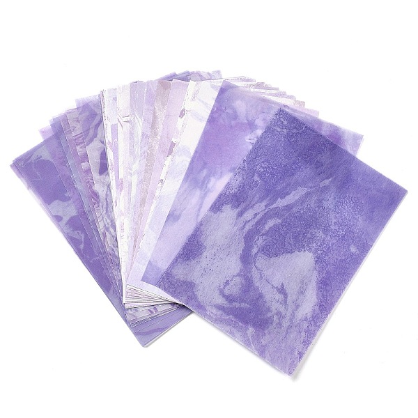 PandaHall 60 Sheets Water Ripple Scrapbook Paper Pads, for DIY Album Scrapbook, Background Paper, Diary Decoration, Medium Purple...
PandaHall 60 Sheets Water Ripple Scrapbook Paper Pads, for DIY Album Scrapbook, Background Paper, Diary Decoration, Medium Purple...