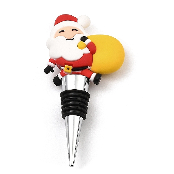 PandaHall Christmas Theme Aluminium Alloy & PVC Wine Bottle Stoppers, for Winebottle, Santa Claus, 110x53.7x20mm Aluminum Alloy Santa Claus
PandaHall Christmas Theme Aluminium Alloy & PVC Wine Bottle Stoppers, for Winebottle, Santa Claus, 110x53.7x20mm Aluminum Alloy Santa Claus