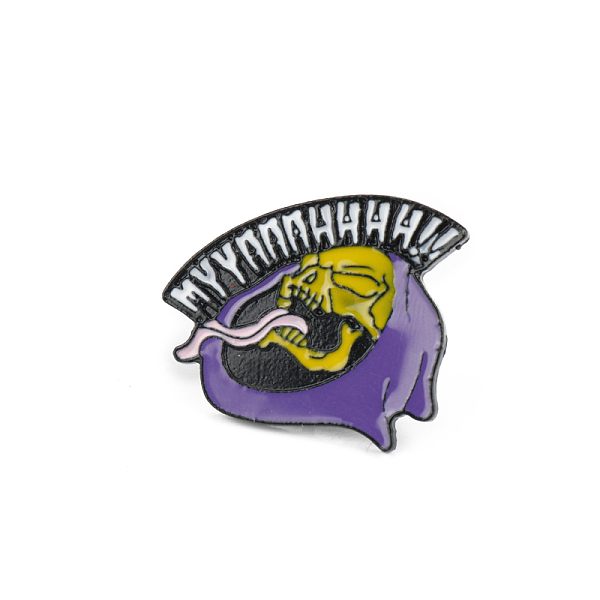 PandaHall Halloween Themed Alloy Enamel Brooches, Skull, Indigo, 23x29mm Alloy+Enamel Purple
PandaHall Halloween Themed Alloy Enamel Brooches, Skull, Indigo, 23x29mm Alloy+Enamel Purple