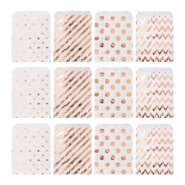PandaHall 100Pcs 4 Patterns Eco-Friendly Kraft Paper Bags, No Handles, for Food Storage Bags, Gift Bags, Shopping Bags, with Diagonal..., Multicolor
PandaHall 100Pcs 4 Patterns Eco-Friendly Kraft Paper Bags, No Handles, for Food Storage Bags, Gift Bags, Shopping Bags, with Diagonal..., Multicolor