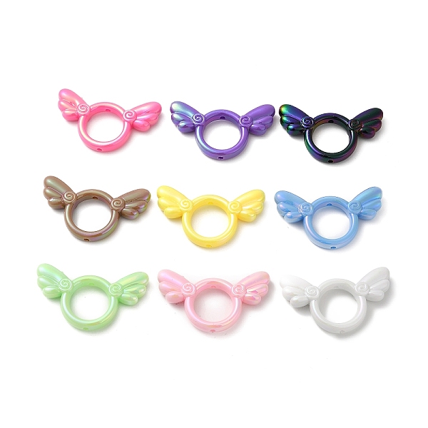 PandaHall UV Plating Opaque Acrylic Bead Frames, Iridescent, Wings, Mixed Color, 29x47.5x7.5mm, Hole: 2.5mm Acrylic Wing Multicolor
PandaHall UV Plating Opaque Acrylic Bead Frames, Iridescent, Wings, Mixed Color, 29x47.5x7.5mm, Hole: 2.5mm Acrylic Wing Multicolor