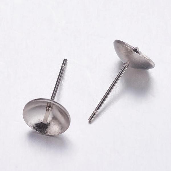 PandaHall 304 Stainless Steel Stud Earrings Findings, For Half Drilled Beads, Stainless Steel Color, 13x8x0.7mm, Pin: 0.7mm 304 Stainless...
PandaHall 304 Stainless Steel Stud Earrings Findings, For Half Drilled Beads, Stainless Steel Color, 13x8x0.7mm, Pin: 0.7mm 304 Stainless...
