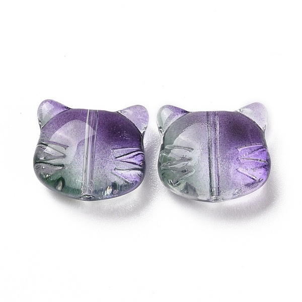 PandaHall Glass Beads, for Jewelry Making, Cat, Sea Green, 12.5x14x6.5mm, Hole: 1mm Glass Cat Shape
PandaHall Glass Beads, for Jewelry Making, Cat, Sea Green, 12.5x14x6.5mm, Hole: 1mm Glass Cat Shape