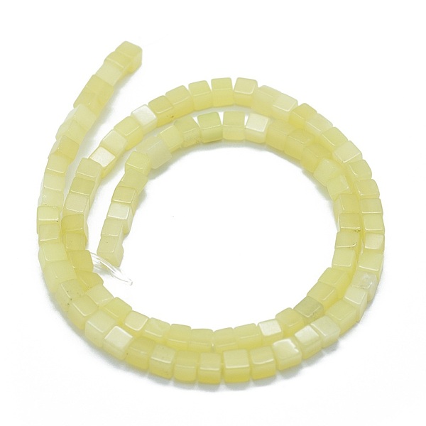 PandaHall Natural Lemon Jade Beads Strands, Cube, 3~4.5x3~4.5x3~5mm, Hole: 0.8~1mm, about 89~97pcs/strand, 15.1~15.5 inch(38.5~39.5cm) Lemon...
PandaHall Natural Lemon Jade Beads Strands, Cube, 3~4.5x3~4.5x3~5mm, Hole: 0.8~1mm, about 89~97pcs/strand, 15.1~15.5 inch(38.5~39.5cm) Lemon...