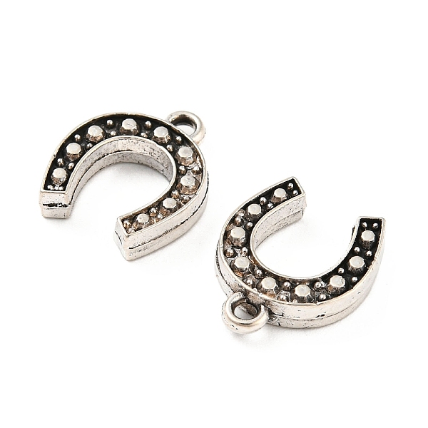 PandaHall Tibetan Style Alloy Pendants, Cadmium Free & Lead Free, Horse Shoe Charms, Antique Silver, 15x12.5x3mm, Hole: 1.6mm, about...
PandaHall Tibetan Style Alloy Pendants, Cadmium Free & Lead Free, Horse Shoe Charms, Antique Silver, 15x12.5x3mm, Hole: 1.6mm, about...