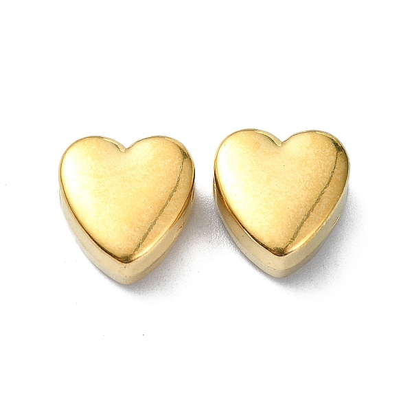 PandaHall Ion Plating(IP) 304 Stainless Steel Beads, Heart, Real 18K Gold Plated, 10x9.5x5mm, Hole: 2mm 304 Stainless Steel Heart
PandaHall Ion Plating(IP) 304 Stainless Steel Beads, Heart, Real 18K Gold Plated, 10x9.5x5mm, Hole: 2mm 304 Stainless Steel Heart