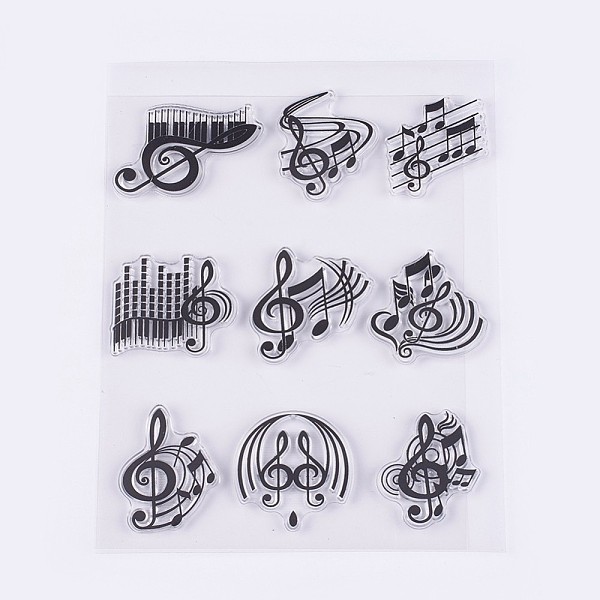 PandaHall Silicone Stamps, for DIY Scrapbooking, Photo Album Decorative, Cards Making, Musical Note, Clear, 22~32x27~34mm Silicone Clear
PandaHall Silicone Stamps, for DIY Scrapbooking, Photo Album Decorative, Cards Making, Musical Note, Clear, 22~32x27~34mm Silicone Clear