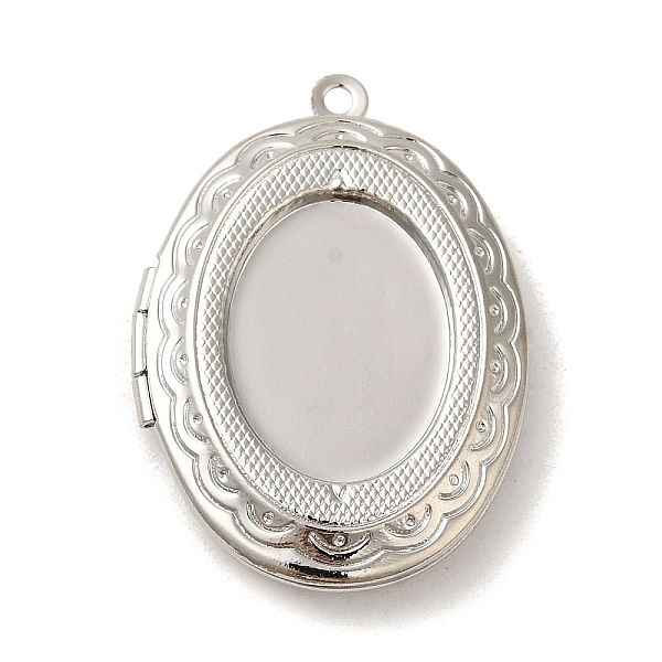 PandaHall Rack Plating Brass Locket Pendants, Cabochon Settings, Long-Lasting Plated, Oval Charm, Platinum, 33.5x24x5mm, Inner Diameter...
PandaHall Rack Plating Brass Locket Pendants, Cabochon Settings, Long-Lasting Plated, Oval Charm, Platinum, 33.5x24x5mm, Inner Diameter...