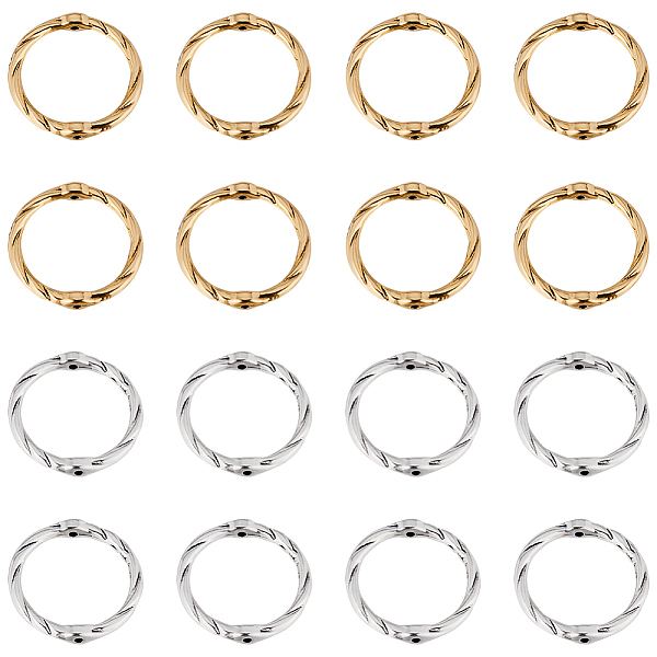 PandaHall SUNNYCLUE 80Pcs 2 Colors Alloy Linking Rings, Circle Frames, Lead Free and Cadmium Free, Antique Silver & Antique Golden, 21x2mm...
PandaHall SUNNYCLUE 80Pcs 2 Colors Alloy Linking Rings, Circle Frames, Lead Free and Cadmium Free, Antique Silver & Antique Golden, 21x2mm...