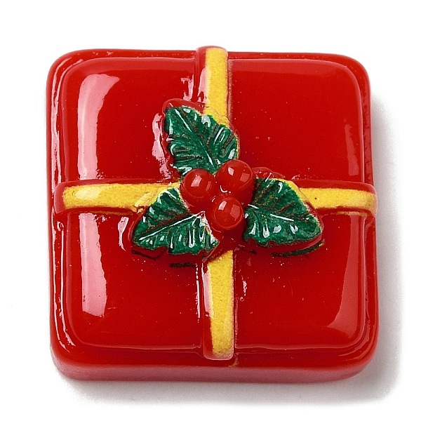 PandaHall Christmas Theme Opaque Resin Cabochons, for Jewelry Making, Box, 20x20x10mm Resin Box Red
PandaHall Christmas Theme Opaque Resin Cabochons, for Jewelry Making, Box, 20x20x10mm Resin Box Red