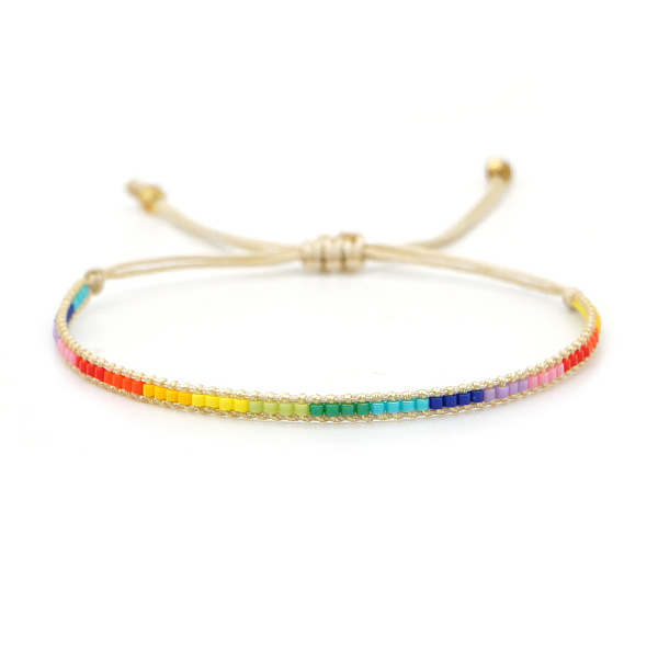 PandaHall Bohemian Rainbow Seed Beads Adjustable Braided Bracelets for Women Seed Beads
PandaHall Bohemian Rainbow Seed Beads Adjustable Braided Bracelets for Women Seed Beads
