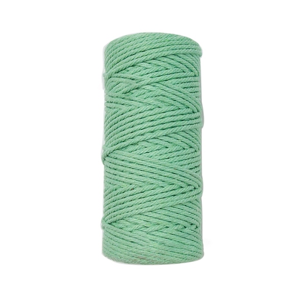 PandaHall 4-Ply 100M Cotton Macrame Cord, Macrame Twisted Cotton Rope, for Wall Hanging, DIY Crafts, Medium Aquamarine, 3mm, about 109.36...
PandaHall 4-Ply 100M Cotton Macrame Cord, Macrame Twisted Cotton Rope, for Wall Hanging, DIY Crafts, Medium Aquamarine, 3mm, about 109.36...