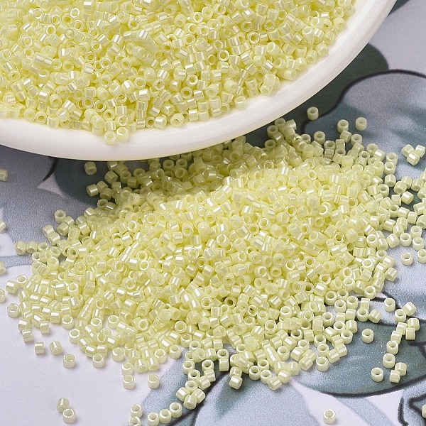 PandaHall MIYUKI Delica Beads, Cylinder, Japanese Seed Beads, 11/0, (DB1531) Opaque Pale Yellow Ceylon, 1.3x1.6mm, Hole: 0.8mm, about...
PandaHall MIYUKI Delica Beads, Cylinder, Japanese Seed Beads, 11/0, (DB1531) Opaque Pale Yellow Ceylon, 1.3x1.6mm, Hole: 0.8mm, about...