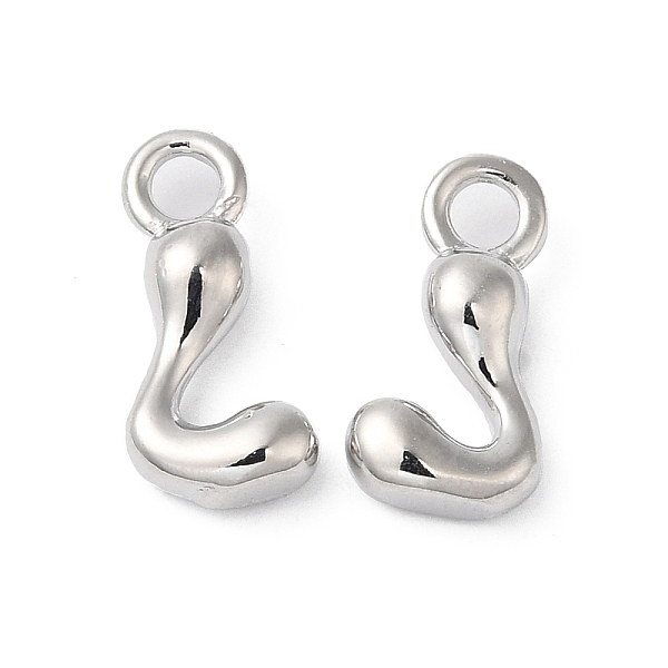 PandaHall Brass Charms, Real Platinum Plated, Letter J, 13.5x6x3.5mm, hole: 2mm Brass Letter J
PandaHall Brass Charms, Real Platinum Plated, Letter J, 13.5x6x3.5mm, hole: 2mm Brass Letter J