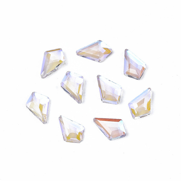 PandaHall Glass Rhinestone Cabochons, Nail Art Decoration Accessories, Faceted, Kite, Lilac, 6x4x1.5mm Glass Others Purple
PandaHall Glass Rhinestone Cabochons, Nail Art Decoration Accessories, Faceted, Kite, Lilac, 6x4x1.5mm Glass Others Purple