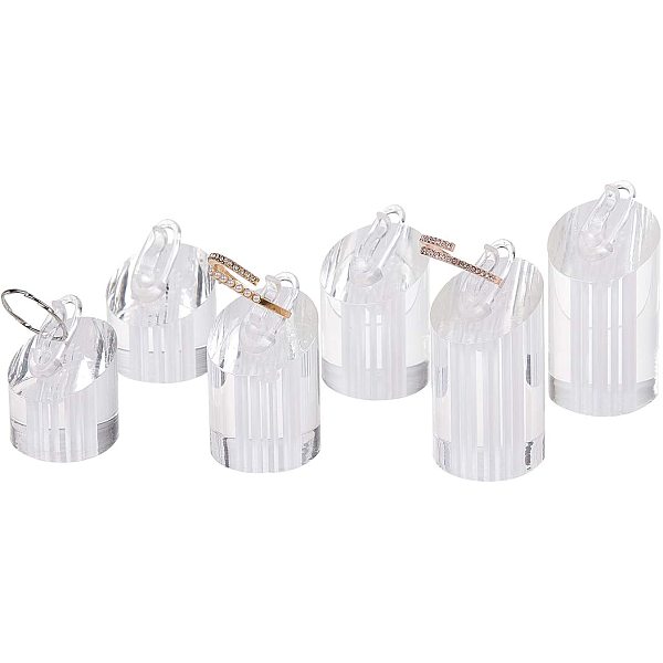 PandaHall FINGERINSPIRE 6Pcs Clear Acrylic Jewelry Display Stand Ring Showcase Display Holder 3Pcs/Set(3 Heights,1.18-1.96inch) for...
PandaHall FINGERINSPIRE 6Pcs Clear Acrylic Jewelry Display Stand Ring Showcase Display Holder 3Pcs/Set(3 Heights,1.18-1.96inch) for...