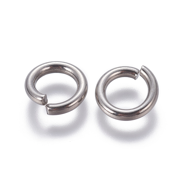 PandaHall 304 Stainless Steel Jump Ring, Open Jump Rings, Stainless Steel Color, 12 Gauge, 10.5x2mm, Inner Diameter: 7mm 304 Stainless Steel
PandaHall 304 Stainless Steel Jump Ring, Open Jump Rings, Stainless Steel Color, 12 Gauge, 10.5x2mm, Inner Diameter: 7mm 304 Stainless Steel