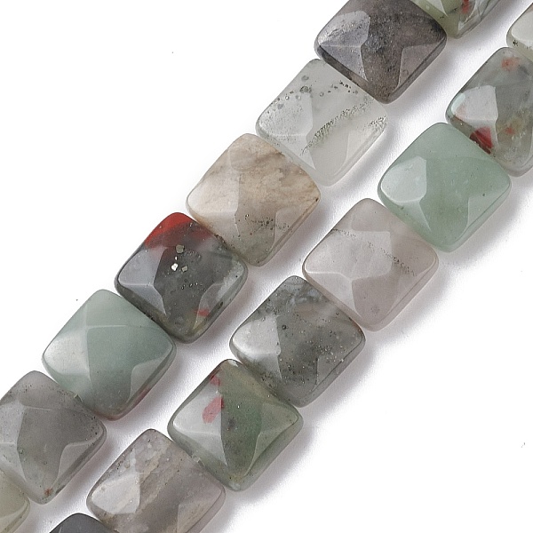 PandaHall Natural African Bloodstone Beads Strands, Faceted Square, 10x10x5mm, Hole: 1.2mm, about 20pcs/strand, 7.95''(20.2cm) Bloodstone...
PandaHall Natural African Bloodstone Beads Strands, Faceted Square, 10x10x5mm, Hole: 1.2mm, about 20pcs/strand, 7.95''(20.2cm) Bloodstone...