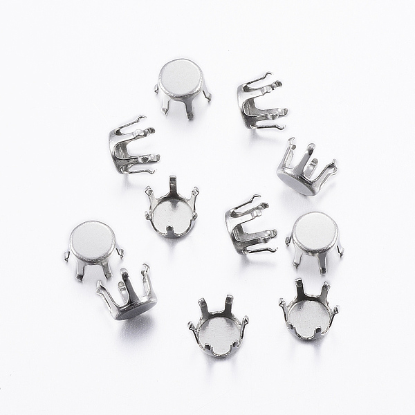 PandaHall 304 Stainless Steel Rhinestone Claw Settings, Stainless Steel Color, Fit for 7mm Rhinestone, 5.5x8mm 304 Stainless Steel Flat...
PandaHall 304 Stainless Steel Rhinestone Claw Settings, Stainless Steel Color, Fit for 7mm Rhinestone, 5.5x8mm 304 Stainless Steel Flat...