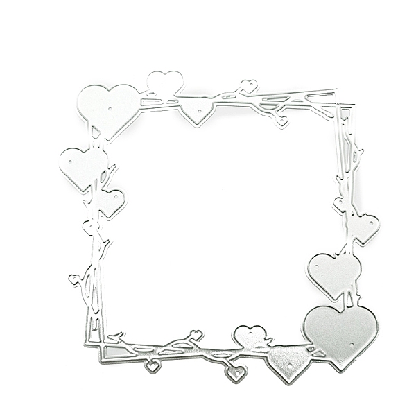 PandaHall Square with Love Carbon Steel Cutting Dies Stencils, for DIY Scrapbooking, Photo Album, Decorative Embossing Paper Card, Stainless...
PandaHall Square with Love Carbon Steel Cutting Dies Stencils, for DIY Scrapbooking, Photo Album, Decorative Embossing Paper Card, Stainless...