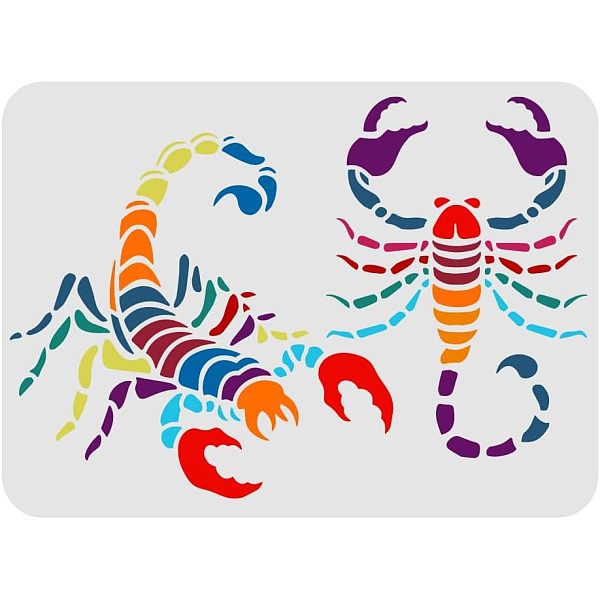 PandaHall FINGERINSPIRE Scorpion Stencils Template 11.7x8.3 inchPlastic Drawing Painting Stencils with 2 Scorpion Patterns Stencils for...
PandaHall FINGERINSPIRE Scorpion Stencils Template 11.7x8.3 inchPlastic Drawing Painting Stencils with 2 Scorpion Patterns Stencils for...