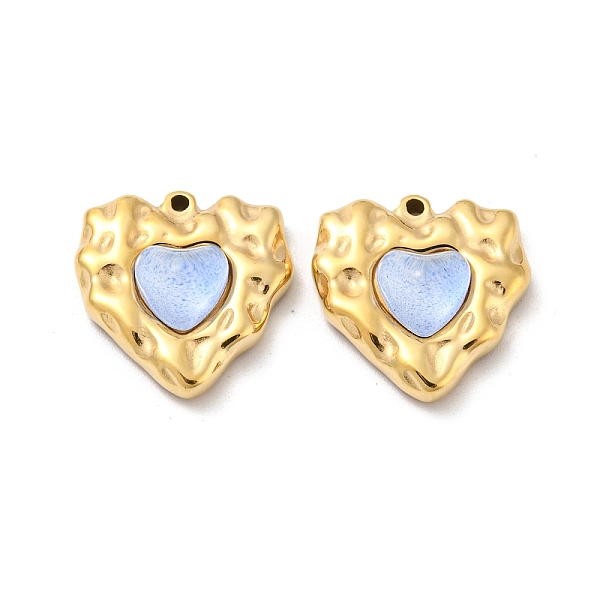 PandaHall 304 Stainless Steel Pendants, with Rhinestone, Heart Charm, Real 14K Gold Plated, 19x18x7mm, Hole: 1.2mm Stainless...
PandaHall 304 Stainless Steel Pendants, with Rhinestone, Heart Charm, Real 14K Gold Plated, 19x18x7mm, Hole: 1.2mm Stainless...
