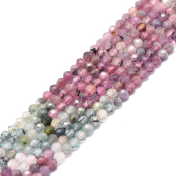 PandaHall Natural Tourmaline Beads Strands, Faceted, Round, 2mm, Hole: 0.6mm, about 154pcs/strand, 15.16''~15.55''(38.5~39.5cm) Tourmaline...
PandaHall Natural Tourmaline Beads Strands, Faceted, Round, 2mm, Hole: 0.6mm, about 154pcs/strand, 15.16''~15.55''(38.5~39.5cm) Tourmaline...
