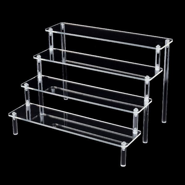 PandaHall 4-Tier Long Acrylic Display Stand Detachable, Transparent Acrylic Riser Clear Cupcake Stand Collection Organizer Shelf for...
PandaHall 4-Tier Long Acrylic Display Stand Detachable, Transparent Acrylic Riser Clear Cupcake Stand Collection Organizer Shelf for...