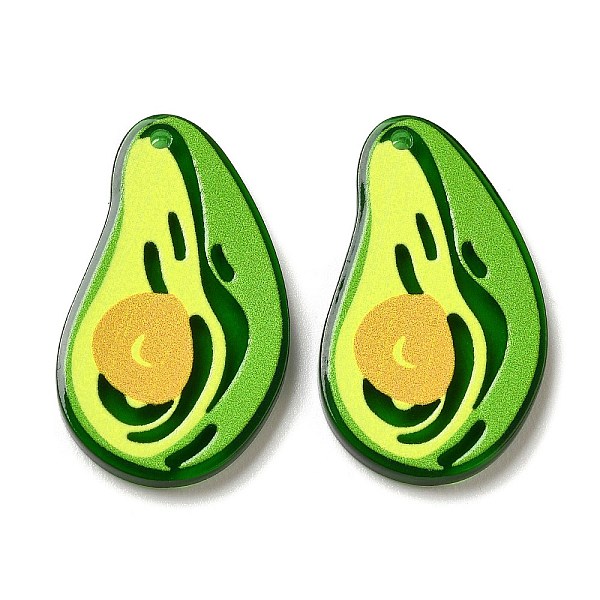PandaHall Transparent Acrylic Pendants, 3D Printed, Avocado, 35x20.5x3mm, Hole: 1.6mm Acrylic Avocado
PandaHall Transparent Acrylic Pendants, 3D Printed, Avocado, 35x20.5x3mm, Hole: 1.6mm Acrylic Avocado