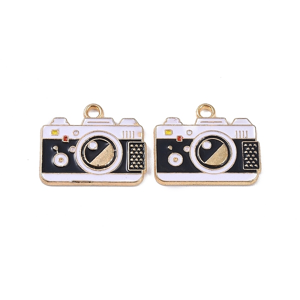 PandaHall Alloy Enamel Pendants, Cadmium Free & Lead Free, Camera Charm, Black, 17x20.5x1.5mm, Hole: 2mm Alloy+Enamel Others Black
PandaHall Alloy Enamel Pendants, Cadmium Free & Lead Free, Camera Charm, Black, 17x20.5x1.5mm, Hole: 2mm Alloy+Enamel Others Black