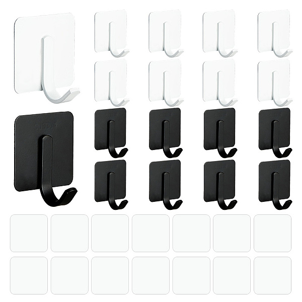 PandaHall AHADEMAKER 16 Sets 2 Colors 201 Stainless Steel No-Punch Curtain Rod Hook Hangers, with Adhesive Sticker, Square, for Kitchen..., Multicolor
PandaHall AHADEMAKER 16 Sets 2 Colors 201 Stainless Steel No-Punch Curtain Rod Hook Hangers, with Adhesive Sticker, Square, for Kitchen..., Multicolor