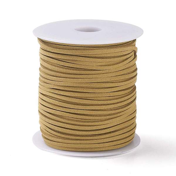 PandaHall 45M Faux Suede Cord, Faux Suede Lace, Dark Goldenrod, 2~2.5x1.5~2mm, about 50 Yards(45m)/Roll Faux Suede
PandaHall 45M Faux Suede Cord, Faux Suede Lace, Dark Goldenrod, 2~2.5x1.5~2mm, about 50 Yards(45m)/Roll Faux Suede