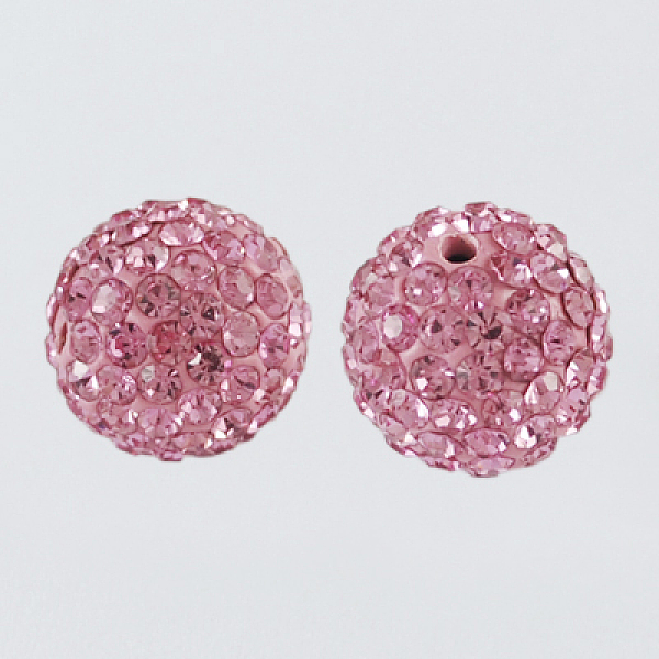 PandaHall Pave Disco Ball Beads, Polymer Clay Rhinestone Beads, Round, Light Rose, 8mm, Hole: 1mm Polymer Clay+Glass Rhinestone Round Pink
PandaHall Pave Disco Ball Beads, Polymer Clay Rhinestone Beads, Round, Light Rose, 8mm, Hole: 1mm Polymer Clay+Glass Rhinestone Round Pink