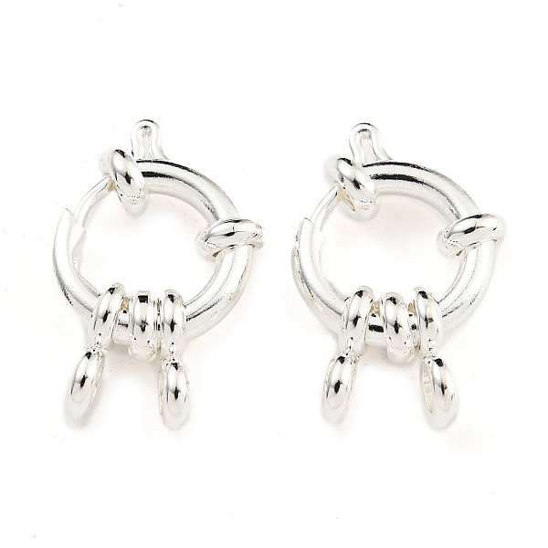 PandaHall 304 Stainless Steel Spring Ring Clasps, Ring, Silver, 12.5x4mm, Hole: 2.5mm 304 Stainless Steel
PandaHall 304 Stainless Steel Spring Ring Clasps, Ring, Silver, 12.5x4mm, Hole: 2.5mm 304 Stainless Steel