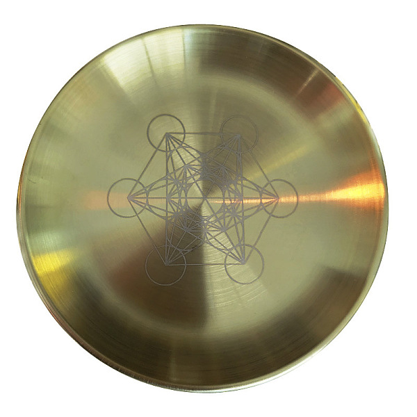 PandaHall 201 Stainless Steel Candle Holder, Tarot Theme Tealight Tray, for Witchcraft Wiccan Altar Supplies, Flat Round with Metatron's...
PandaHall 201 Stainless Steel Candle Holder, Tarot Theme Tealight Tray, for Witchcraft Wiccan Altar Supplies, Flat Round with Metatron's...