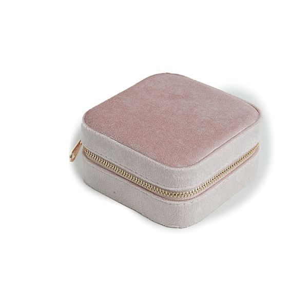 PandaHall Velvet Jewelry Organizer Zipper Boxes, Portable Travel Jewelry Case for Rings, Square, Pink, 10x10x5cm Velvet Square Pink
PandaHall Velvet Jewelry Organizer Zipper Boxes, Portable Travel Jewelry Case for Rings, Square, Pink, 10x10x5cm Velvet Square Pink