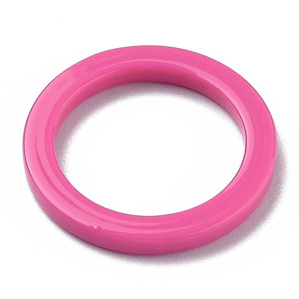 PandaHall Cellulose Acetate(Resin) Finger Rings, Plain Band Rings, Hot Pink, US Size 6, Inner Diameter: 17mm Cellulose Acetate
PandaHall Cellulose Acetate(Resin) Finger Rings, Plain Band Rings, Hot Pink, US Size 6, Inner Diameter: 17mm Cellulose Acetate